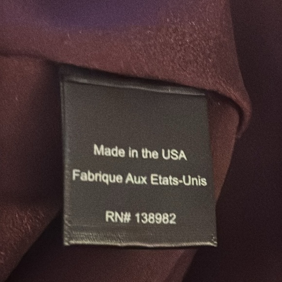 DRESS THE POPULATION Delani Sequin Crepe Gown Maxi Dress Purple Size M Party - Picture 11 of 12